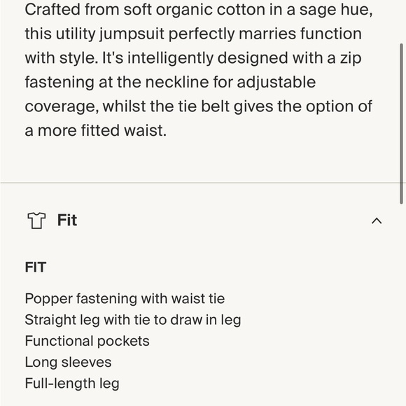 NWT Me + Em super soft utility jumpsuit sage green organic cotton size 10 - Picture 9 of 12